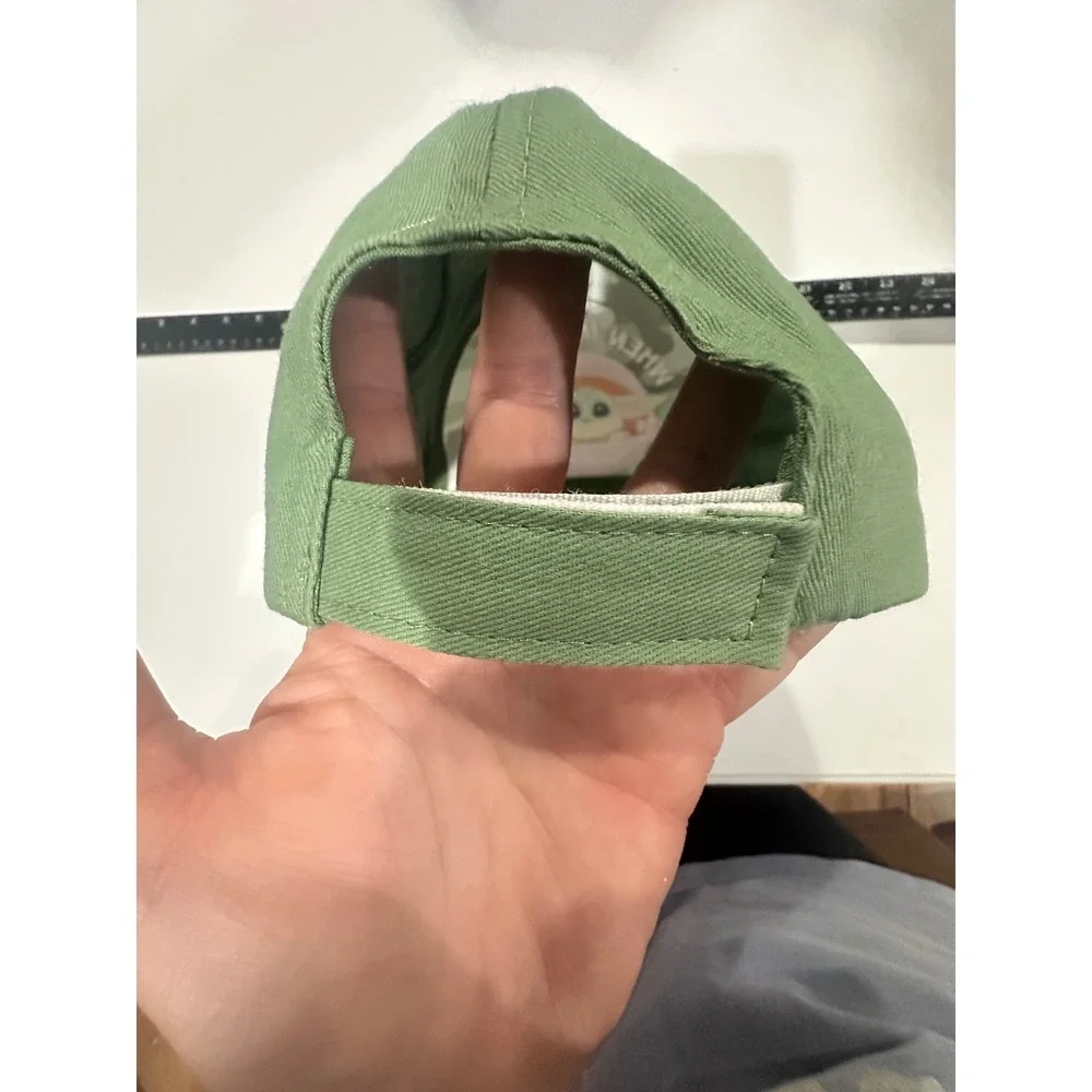 Star Wars Mandalorian Grogu Baby Yoda Kids Camo Baseball Hat Green Adjustable